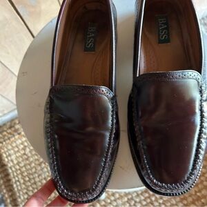 Bass harrelson Leather Loafers sz 10.5 D